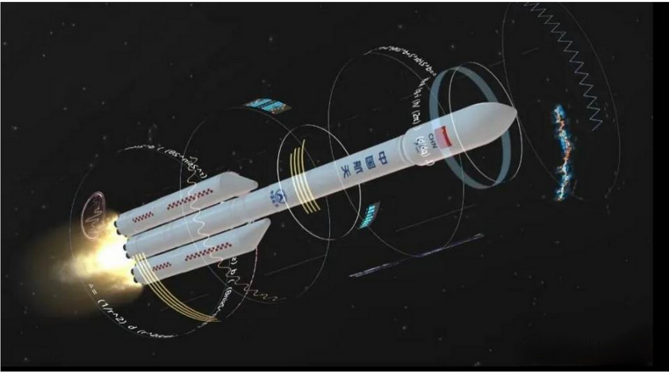 我国载人登月火箭长征十号的主发动机再次点火试车成功!