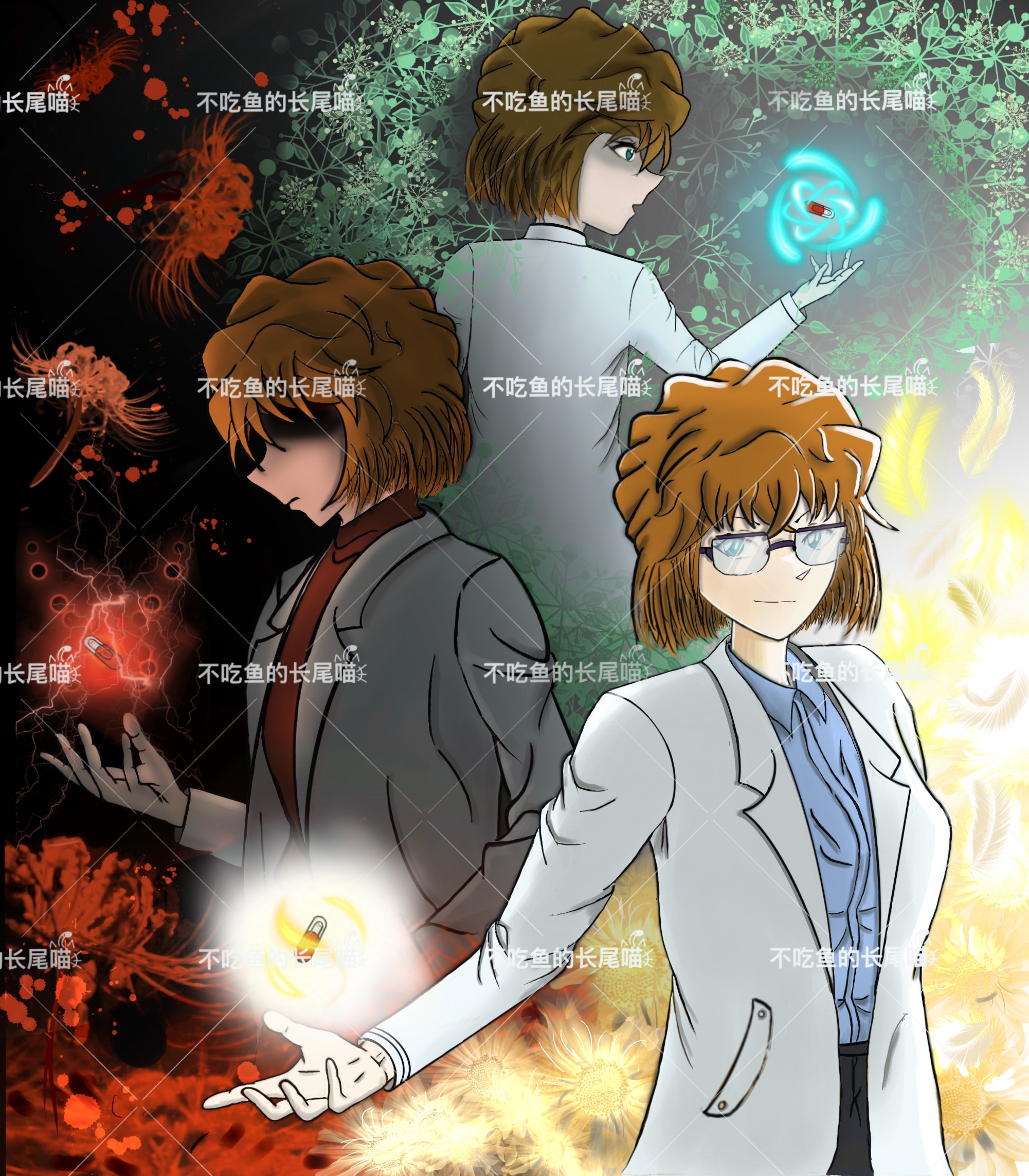 818灰原哀生日贺图