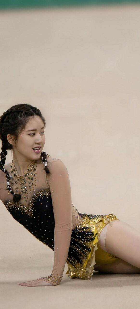 赵露思,《超新星全运会》自由操,惊艳. #美女