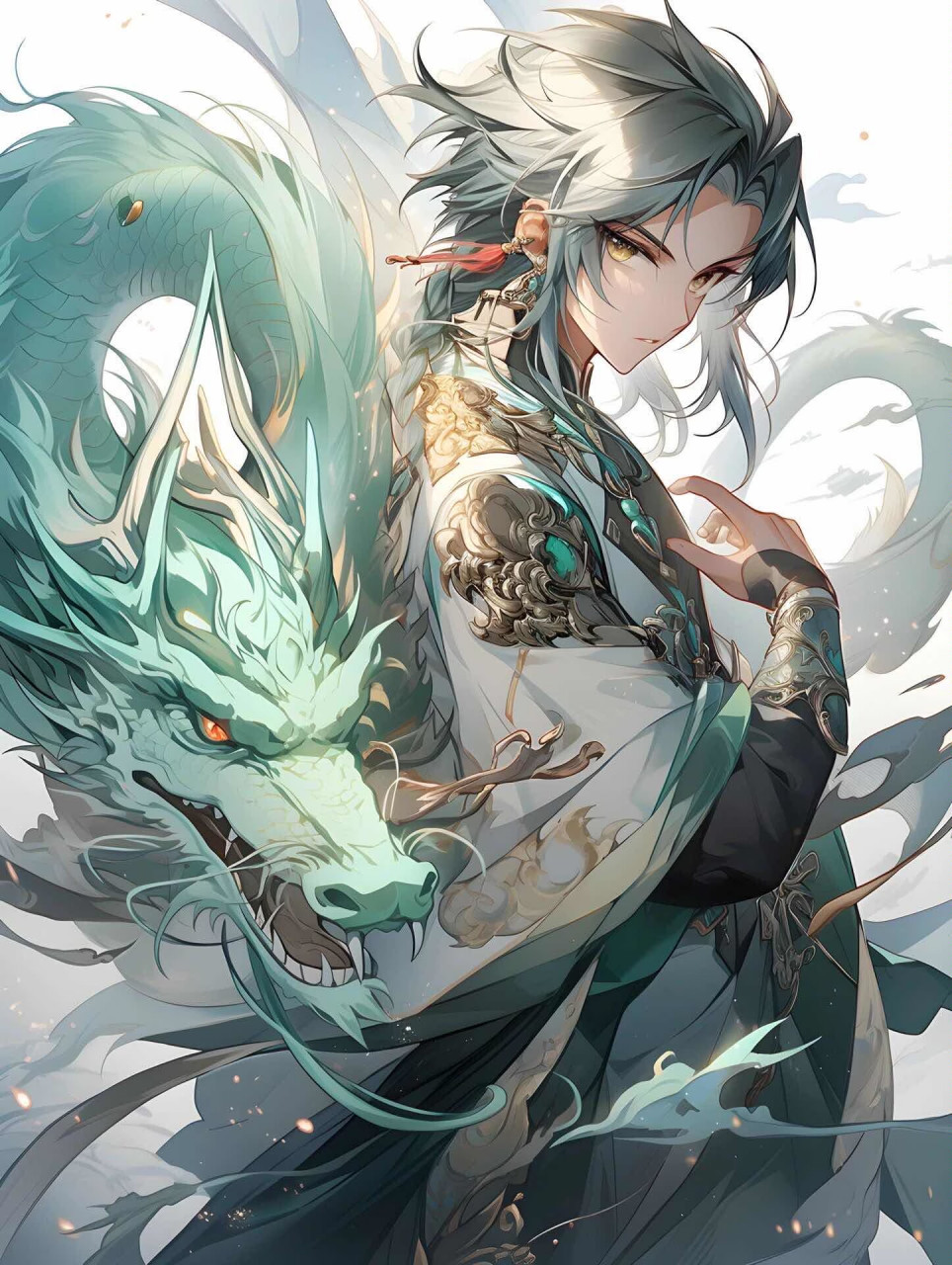 一个字"帅"[爱你][爱你][爱你]#美女# #原神# #原神魈