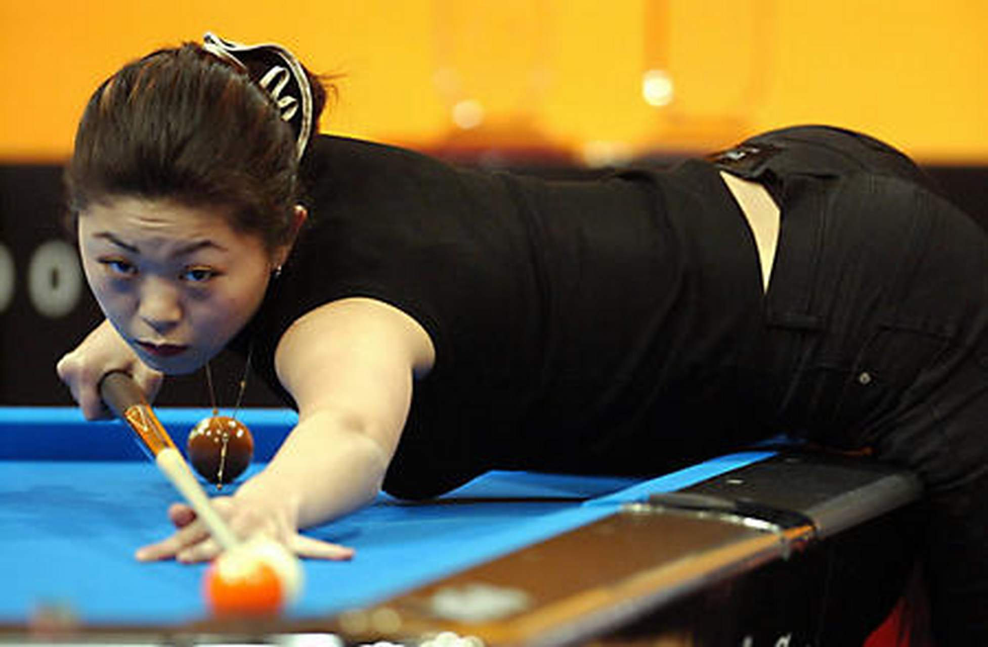 "小魔女"韩国桌球选手金佳映