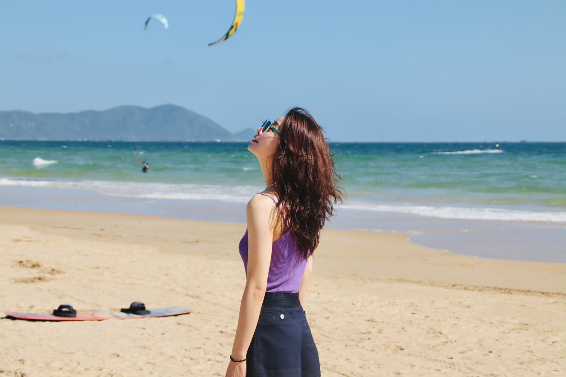 殷桃沙滩比基尼 #殷桃