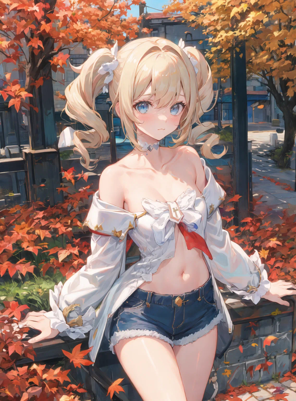与芭芭拉的约会时刻!这身衣服,我打满分[期待] #原神