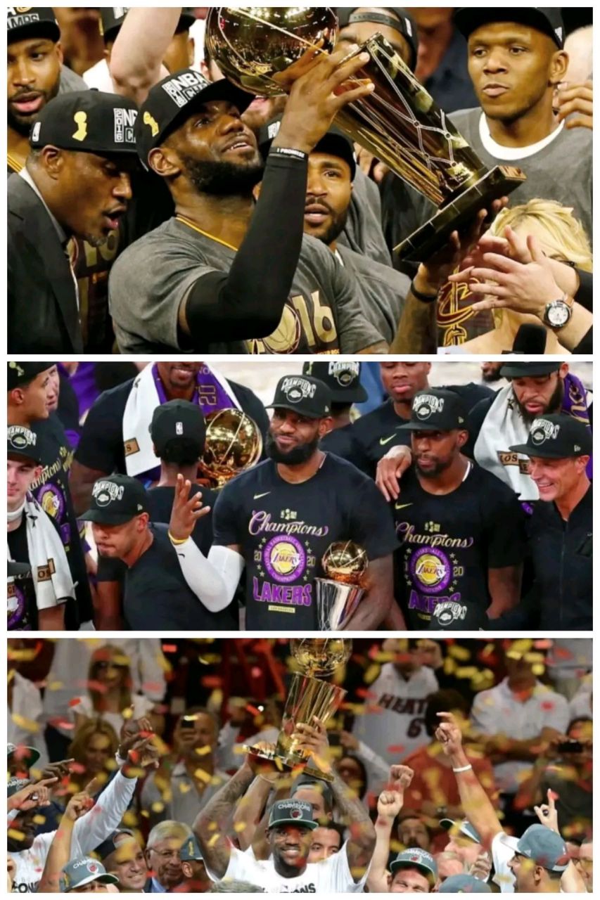 2012年詹姆斯27岁,生涯首冠! 2016年詹姆斯31岁,生涯最重要冠军!