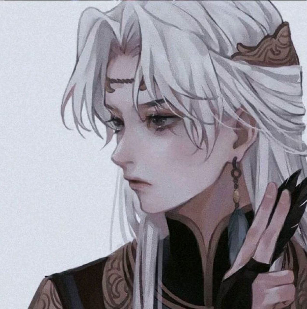 动漫头像和壁纸# #头像# #动漫头像# 今天是古风男孩,我觉着c位盏的