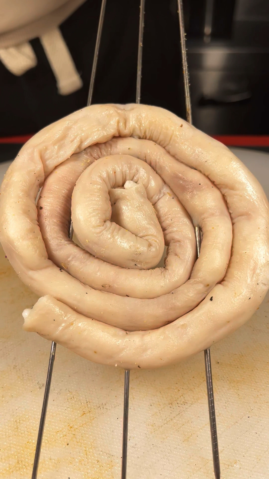 烧烤美食烤羊肠