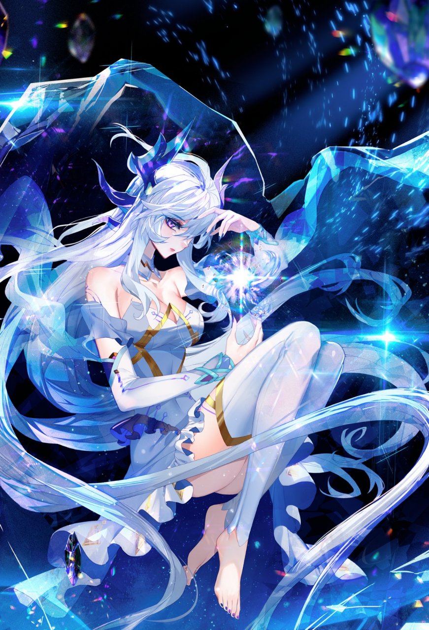 终极斗罗#分享一张月殿的无水印高清封面壁纸!