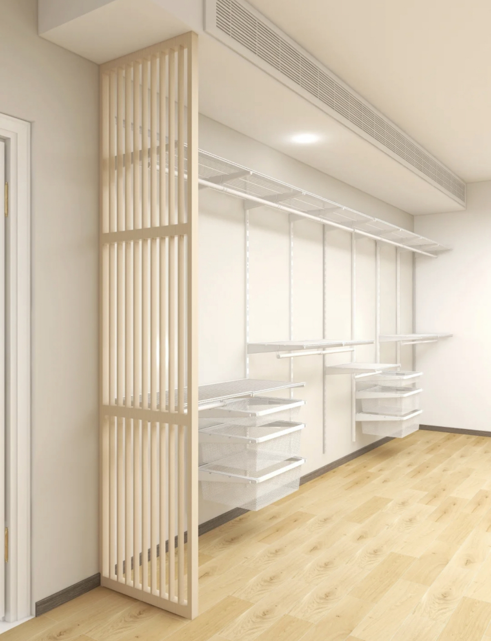 业主很喜欢,木工不喜欢系列之:金属架衣柜.[捂脸]