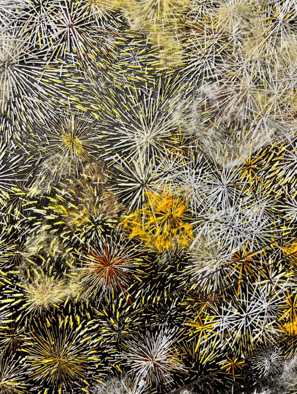 剌绣烟花,瞬间即永恒…这手艺真的太厉害了!