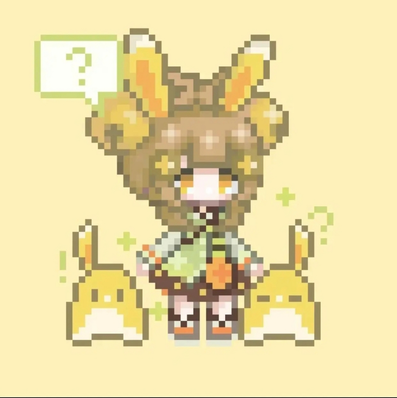 原神像素版小萝莉,哪个看起来最可爱?