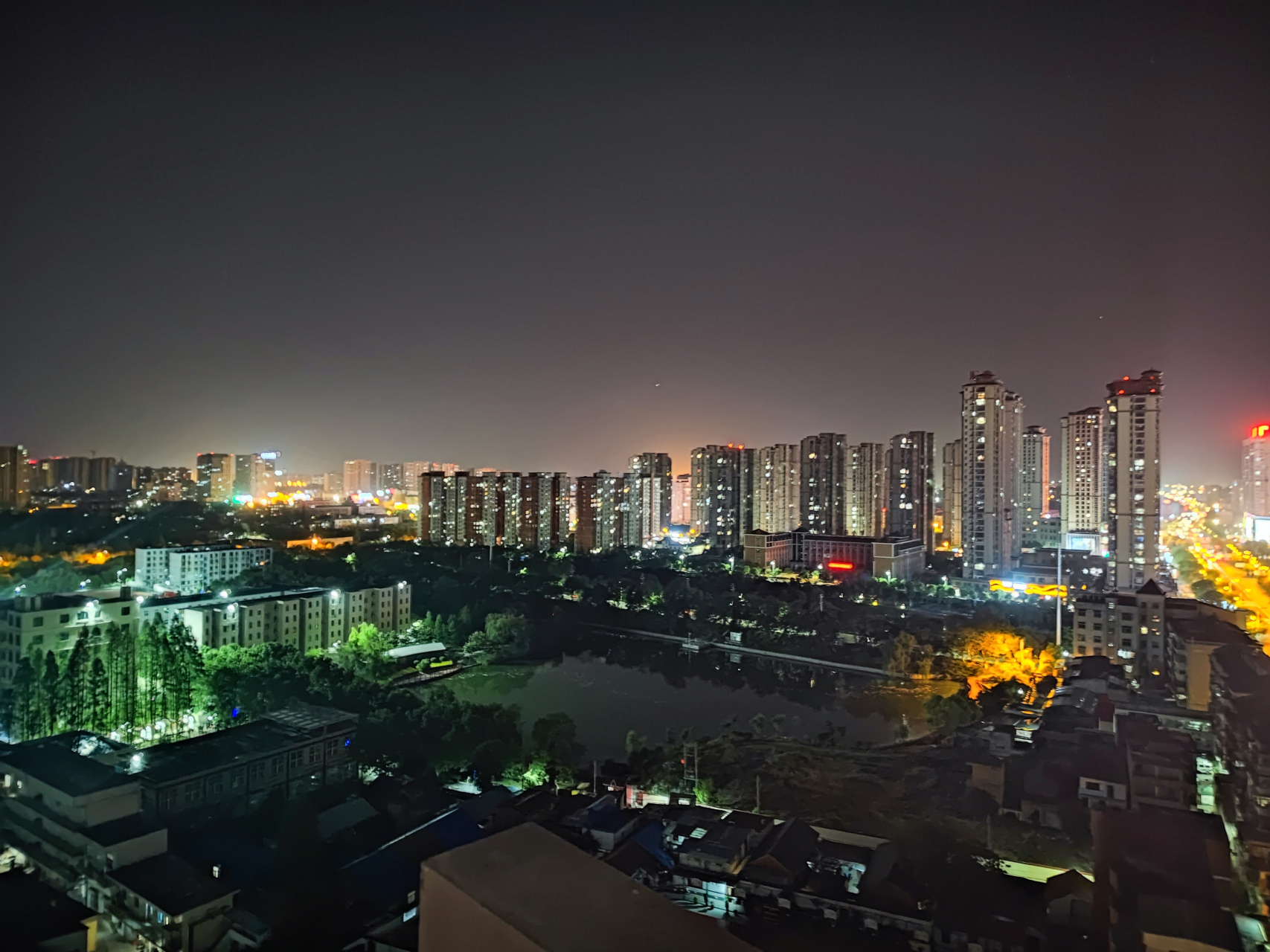 阜阳夜景图片