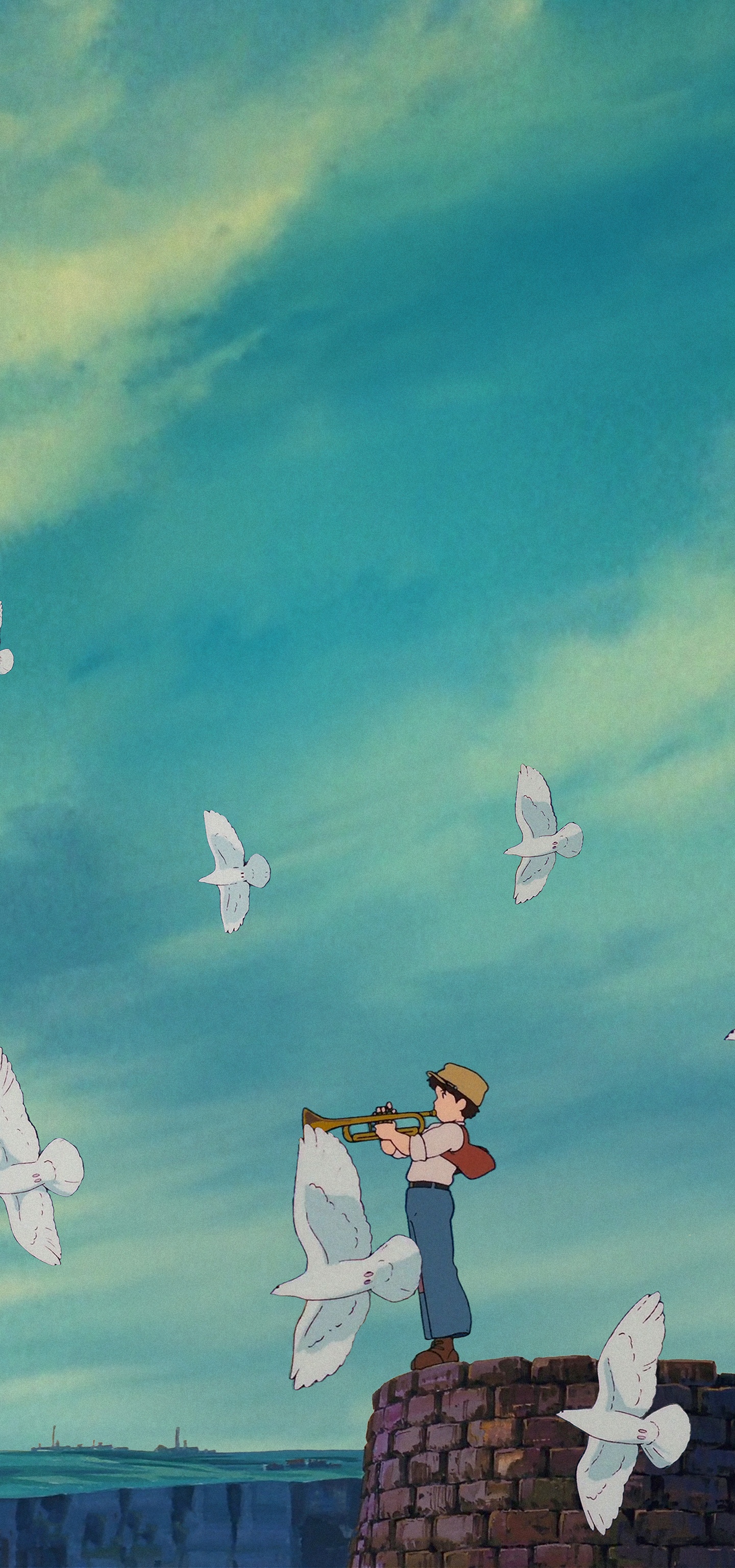 宫崎骏动画电影《天空之城》插画欣赏