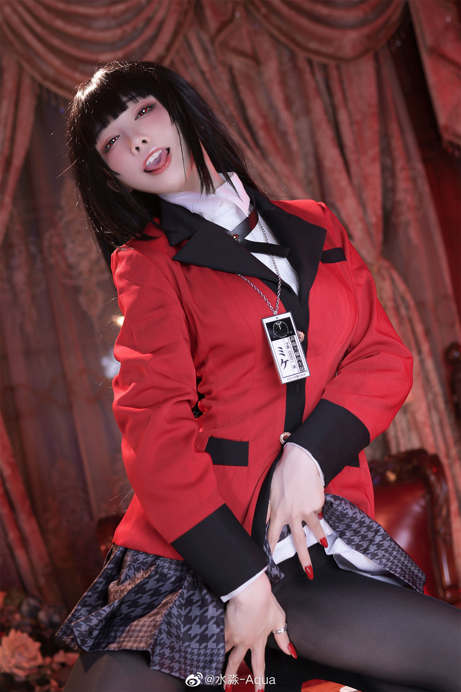 水淼Aqua有实战么？水淼aqua渊蛇喰梦子梦幻COS！