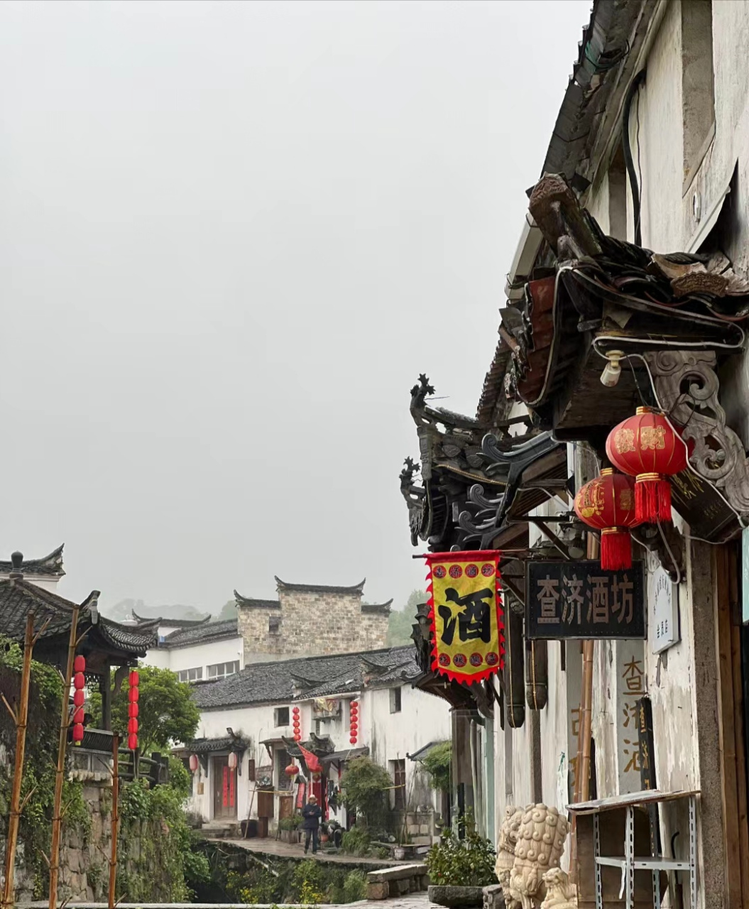 小众旅游景点 查济 安徽宣城泾县查济古镇  雨后的查济  仿佛走进了