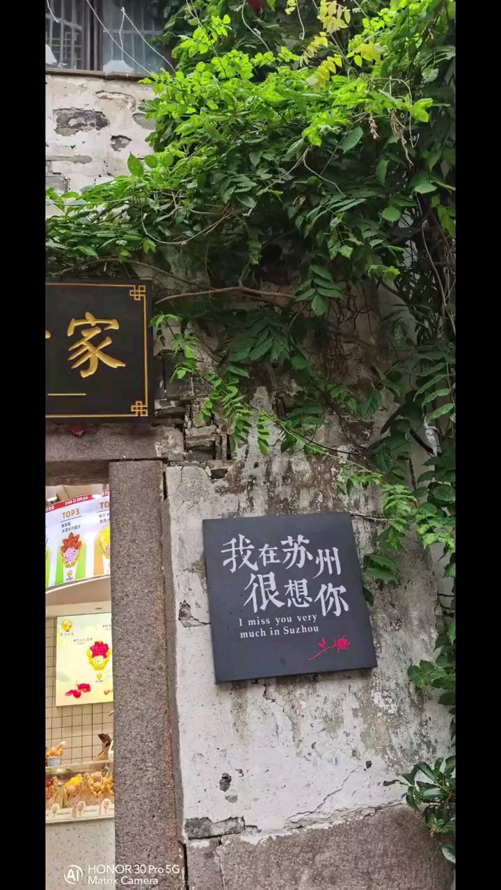 我在苏州古镇等你