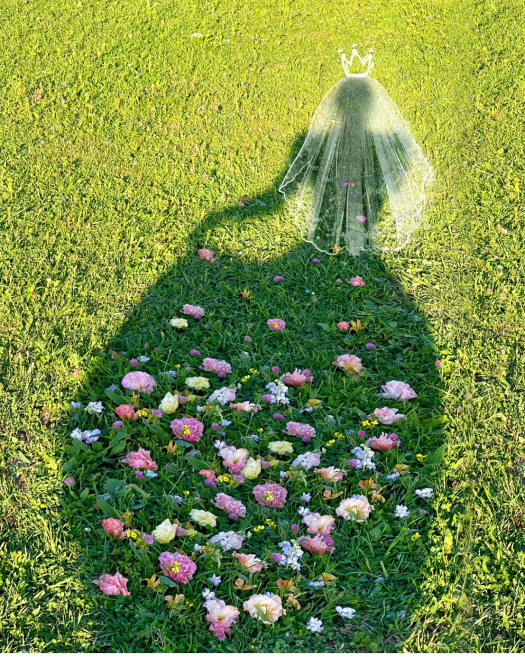 在影子都开满鲜花的新疆草地上跳爱的华尔兹