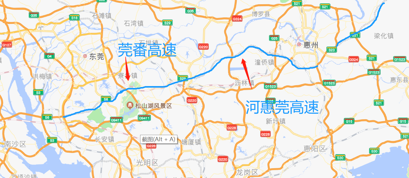 惠州的河惠莞高速今年通得了车吗?