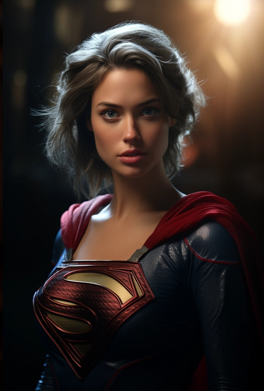 网友要的短发女超人,来收图