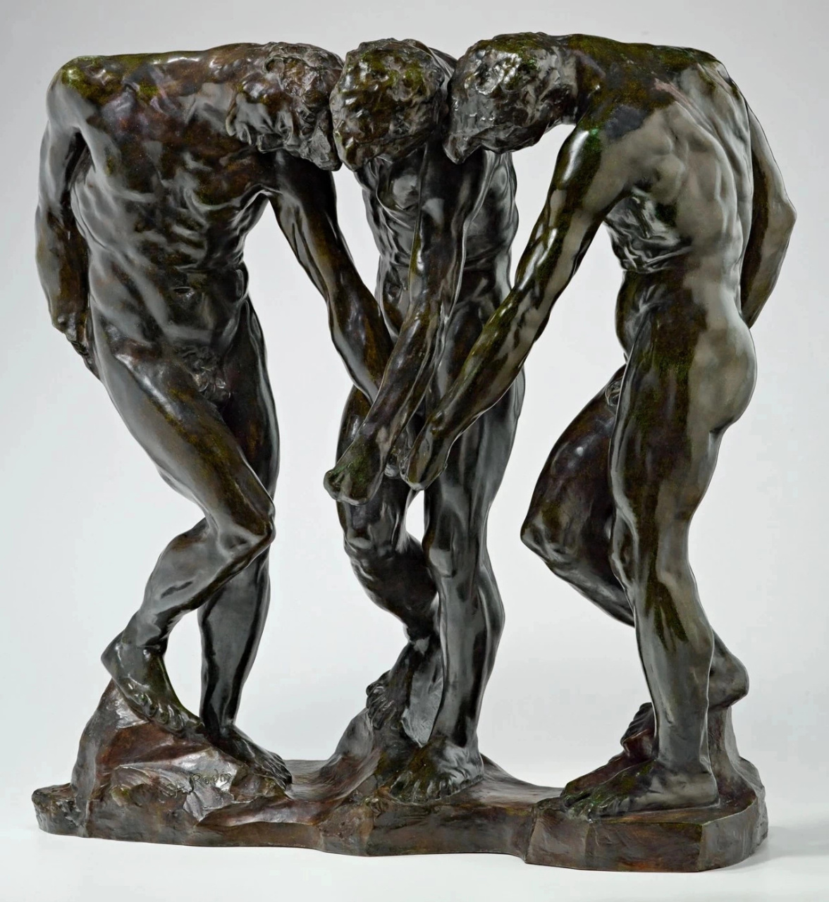 罗丹的雕塑代表作图片