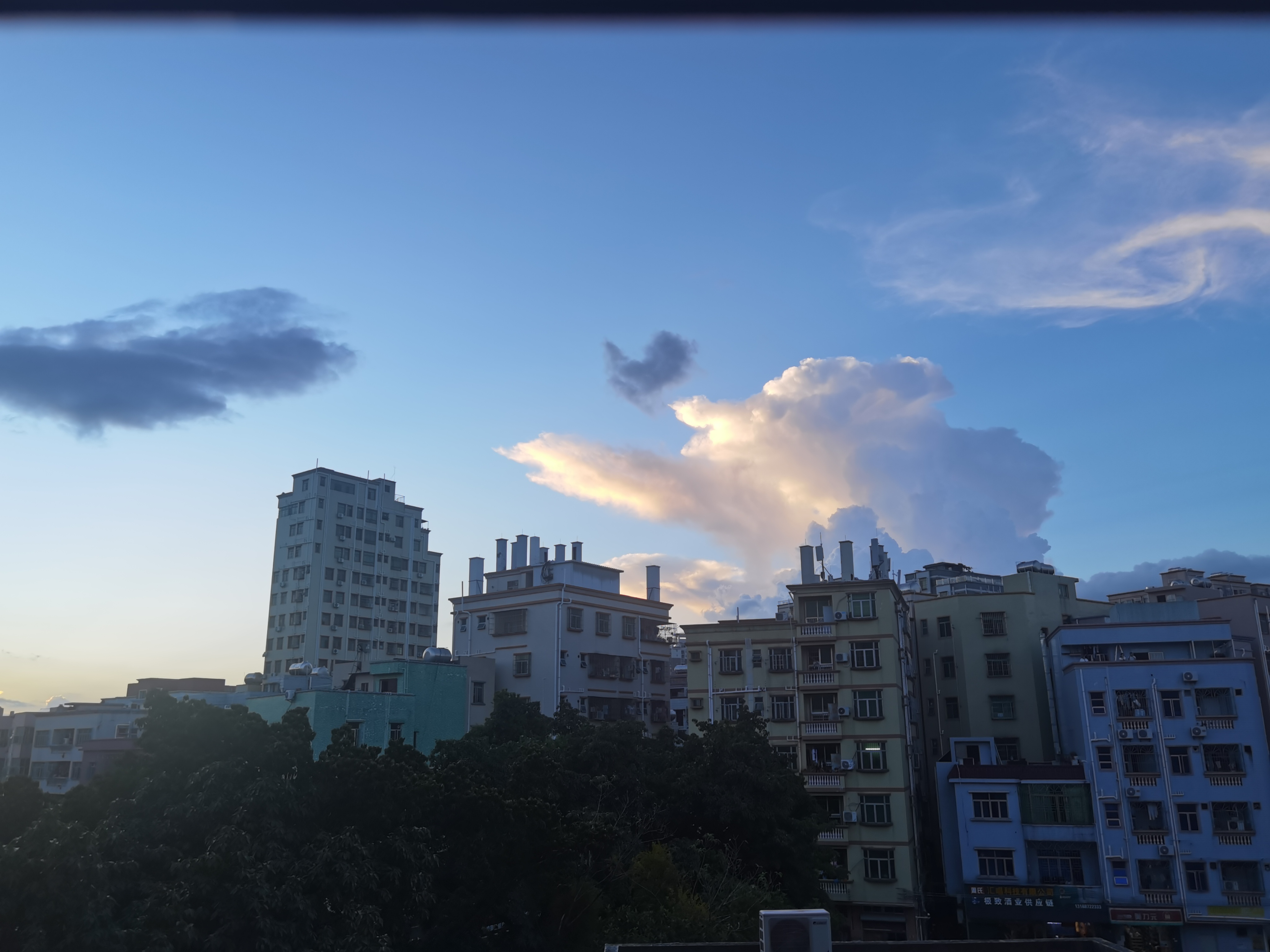 分享两张真实的照片,看看像什么?