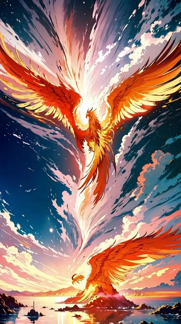 火97凤凰开屏#原创# #二次元# #人生观察室