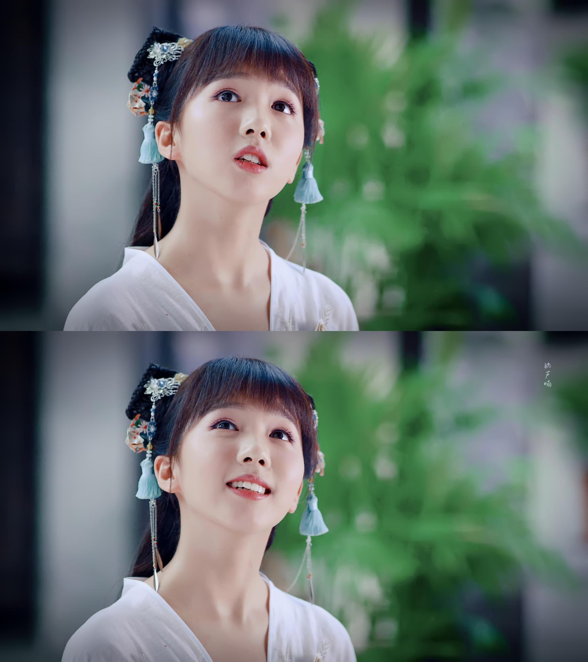 精美图集|苏晓彤甜美可爱,灵气十足