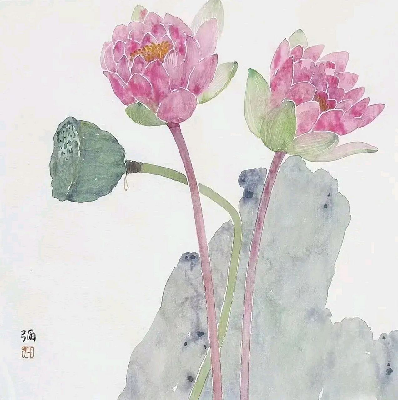 李知弥作品欣赏 #绘画欣赏