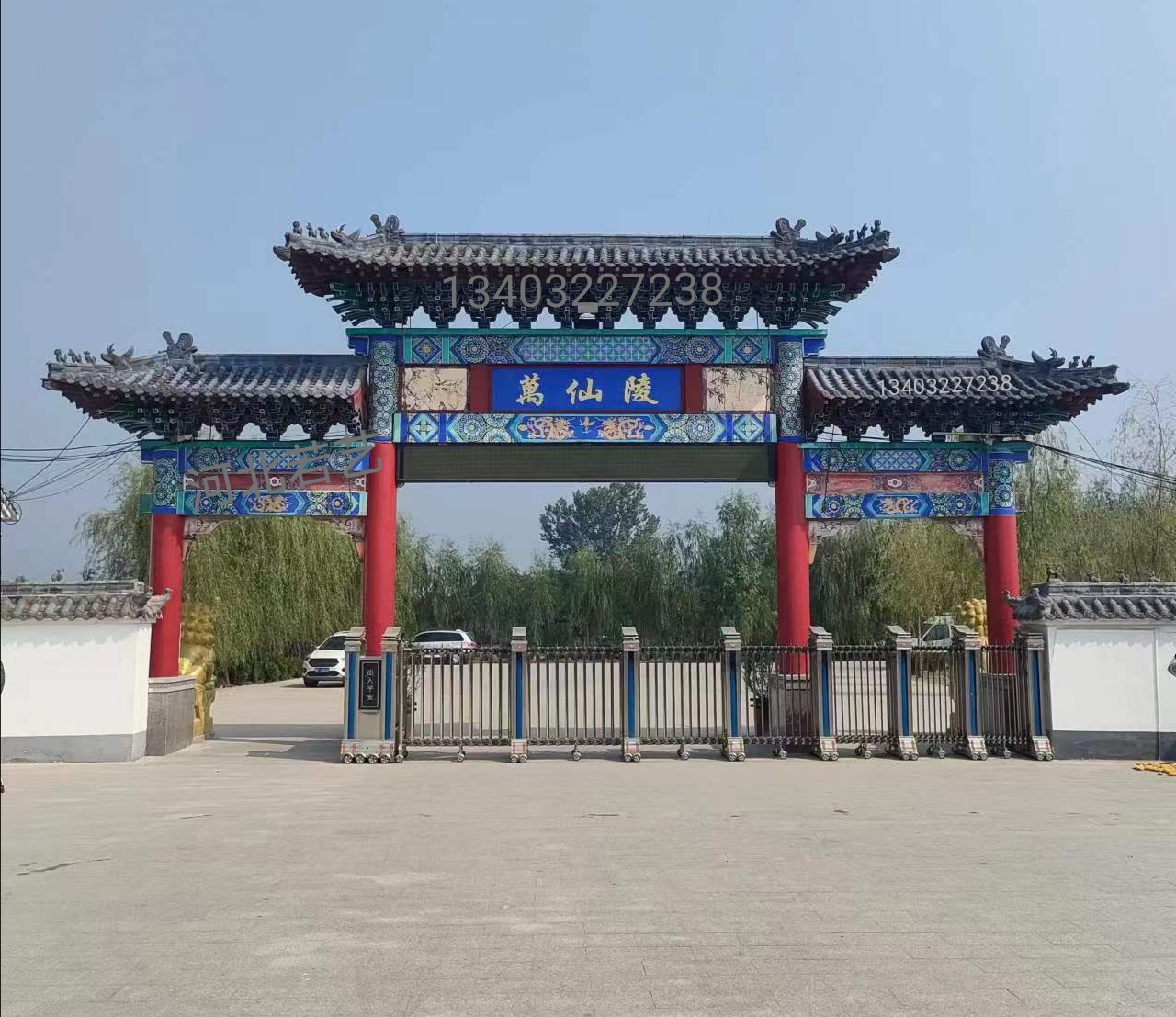 山西古建牌楼,仿古水泥牌楼,古建牌坊设计施工