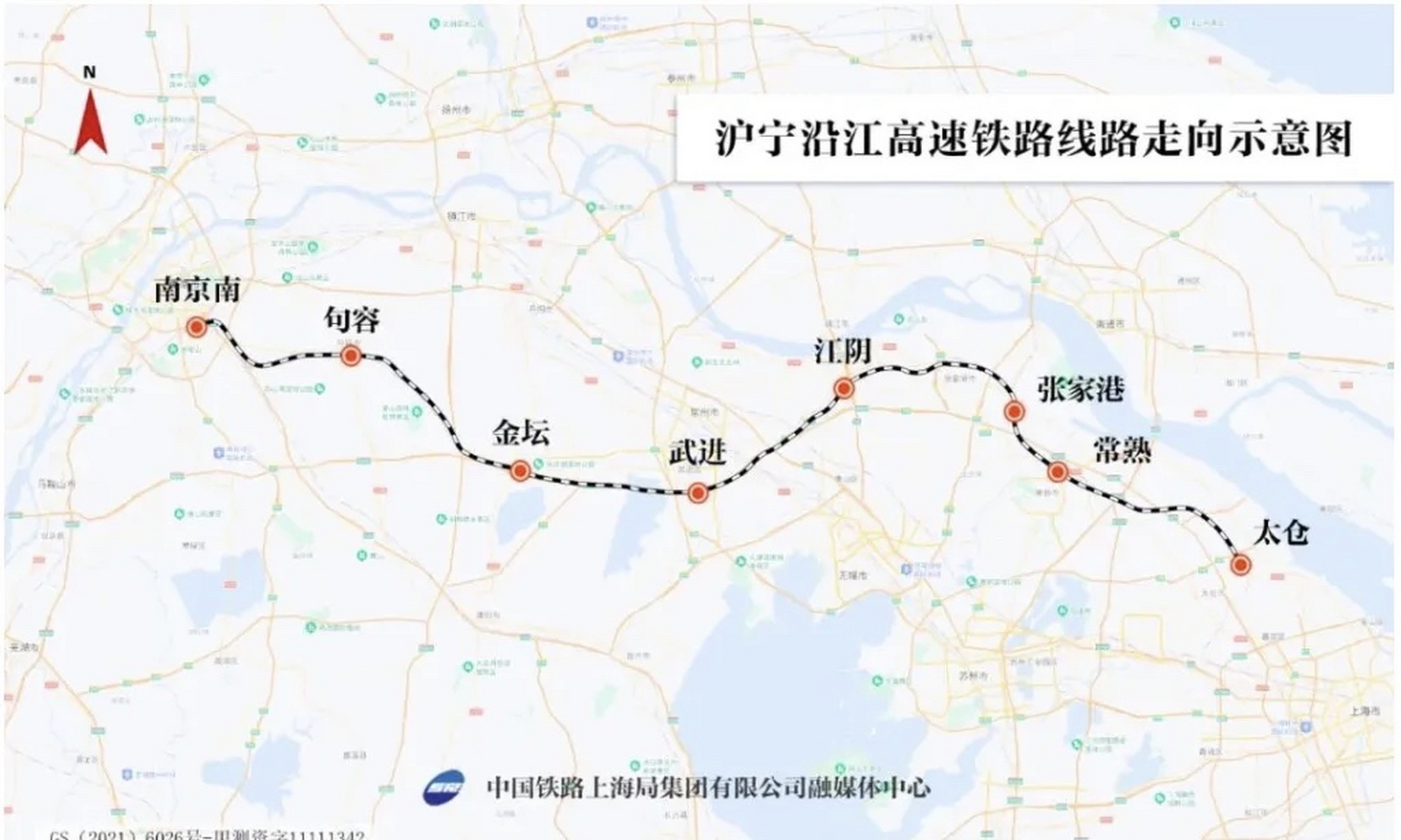 沪宁沿江高铁开始试运行了!