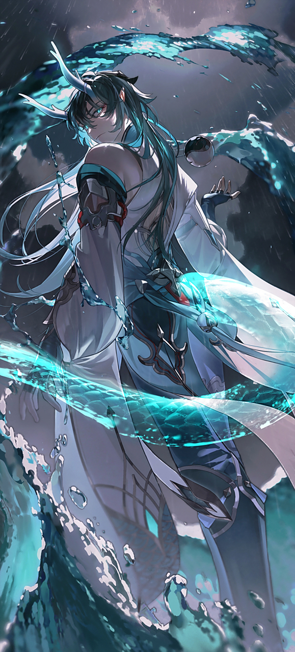 饮月君 p站画师:青春小嘎