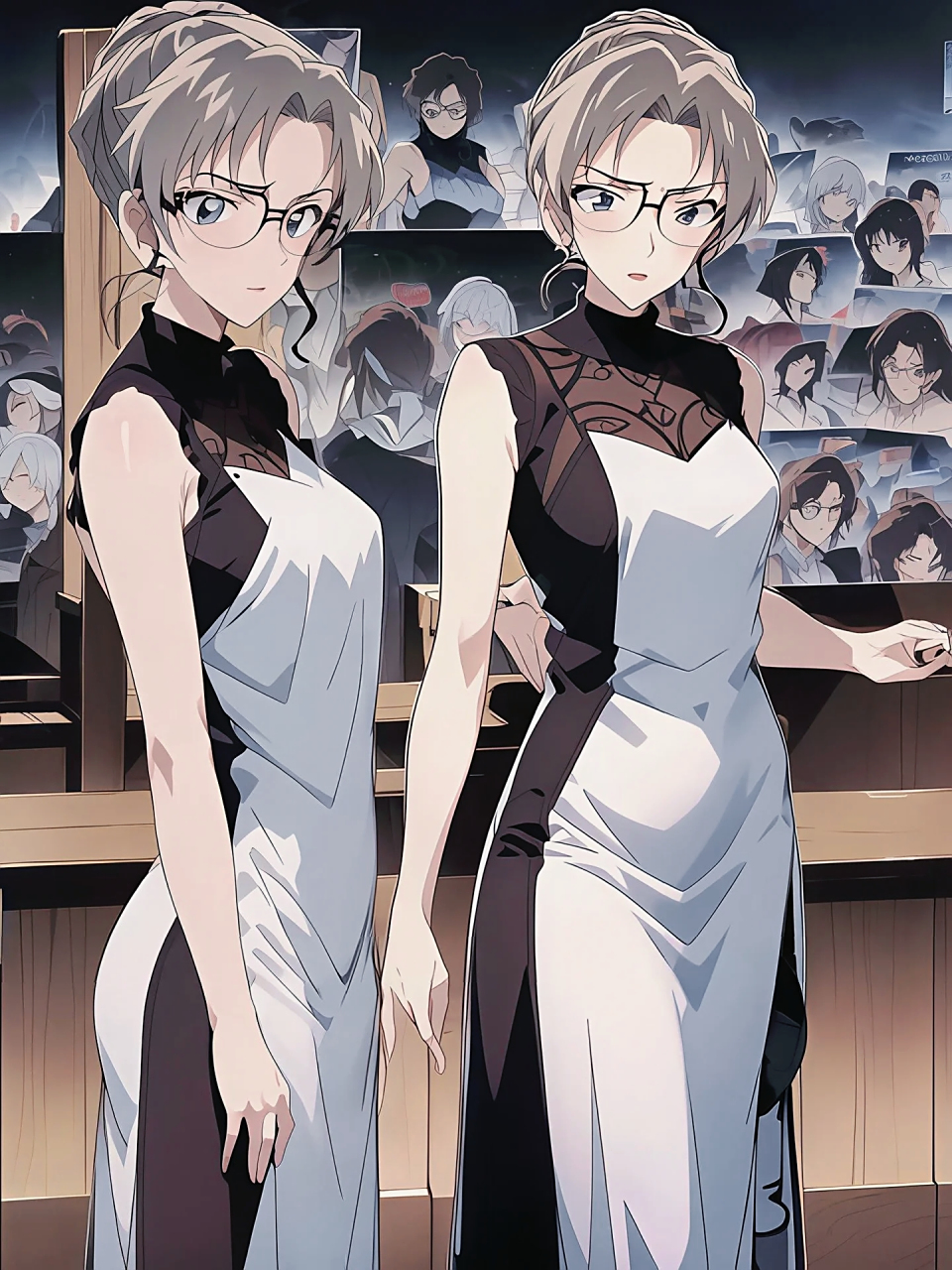 名侦探柯南中最美丈母娘 妃英理律师 照片来源于网络#ai助手创作季