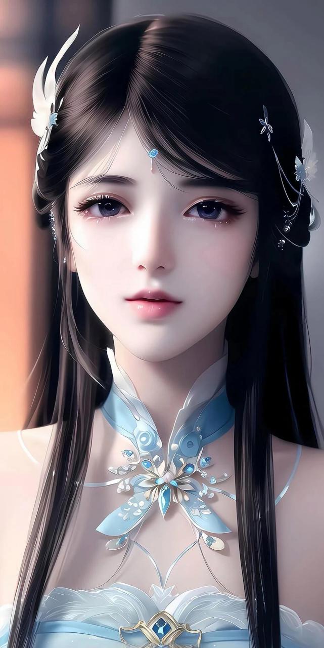 『ai绘画 唯美国漫女神』