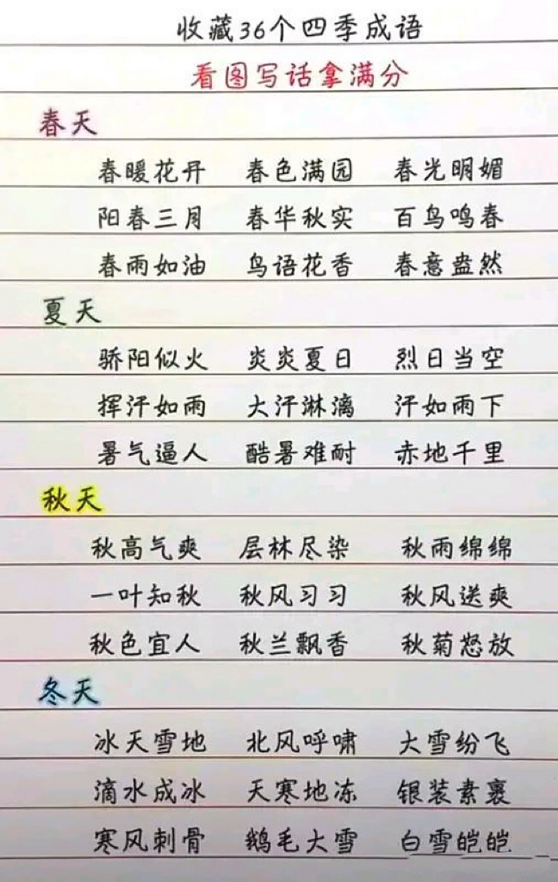 没想到一个比一个美好,家有孩子的,抓紧保存下来,最好让孩子把这些好