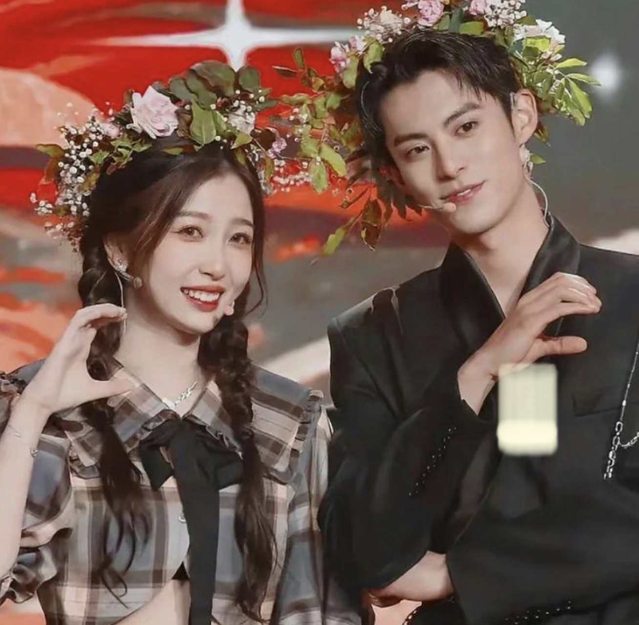 虞书欣王鹤棣# 博主吃瓜少女张小寒爆出虞书欣王鹤棣苍兰诀杀青宴原