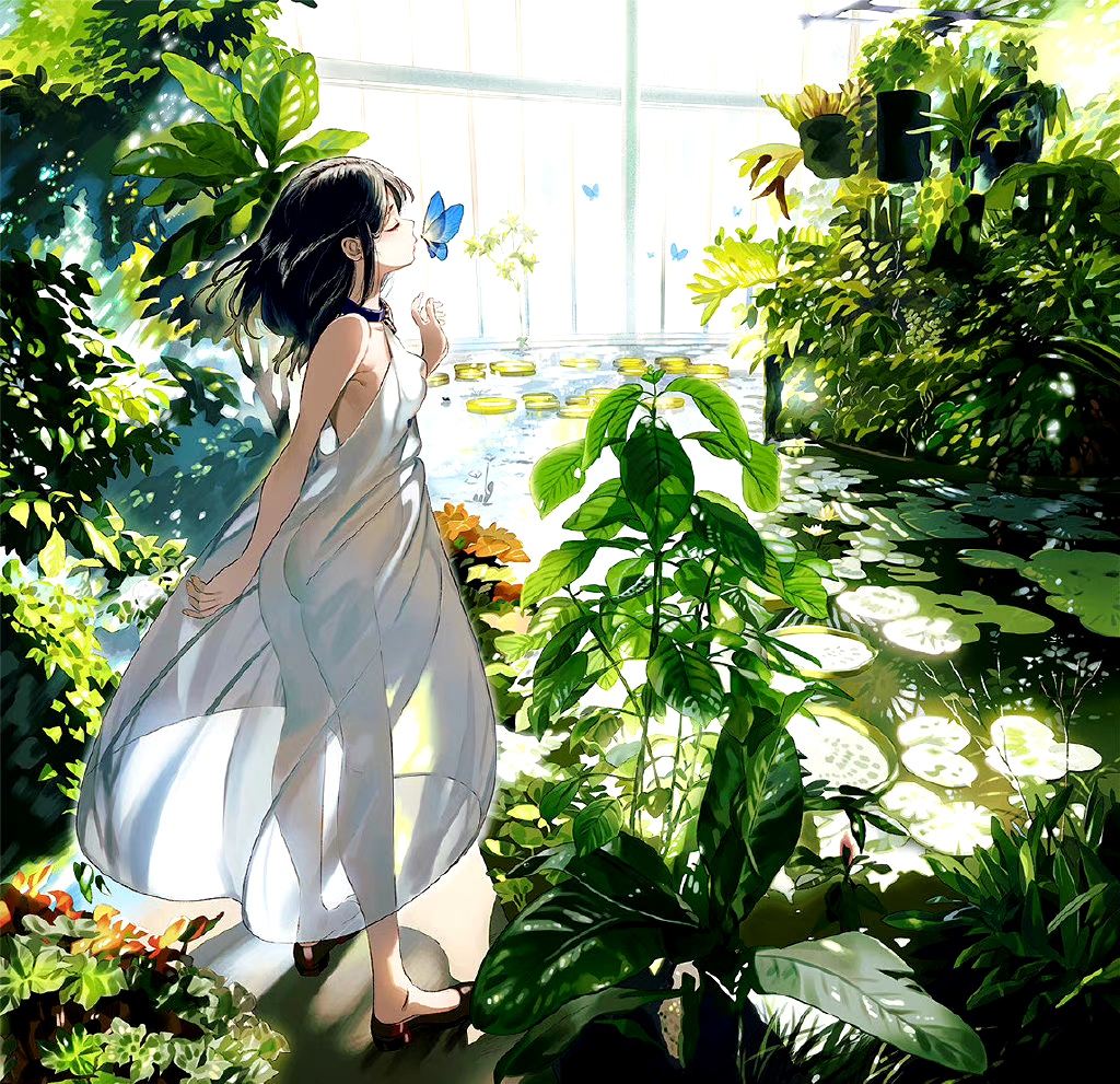 画师 海岛千本 动漫少女插画欣赏