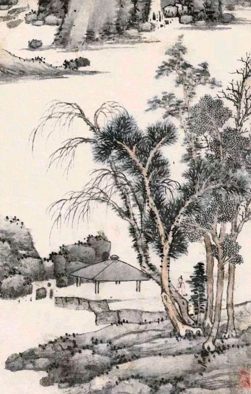 山水画|永远的沈周