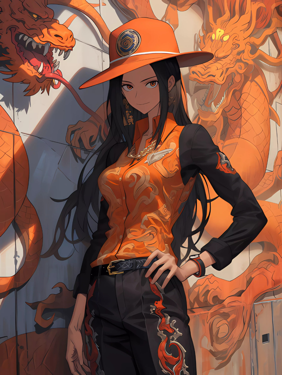 al画师:traverser#二次元美图# #我爱二次元# #海贼王妮可罗宾