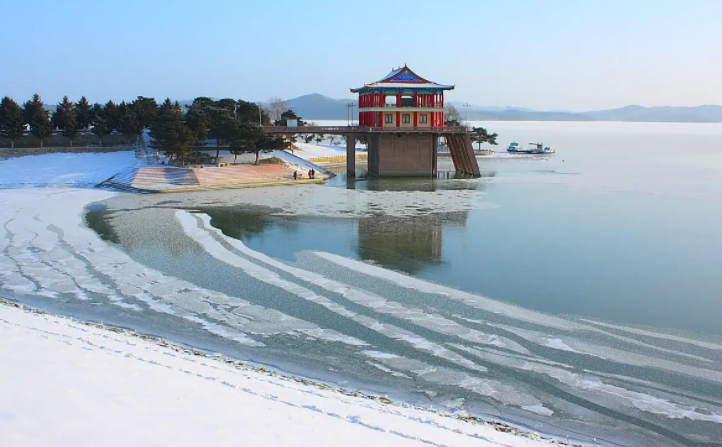 大伙房水库大坝图片