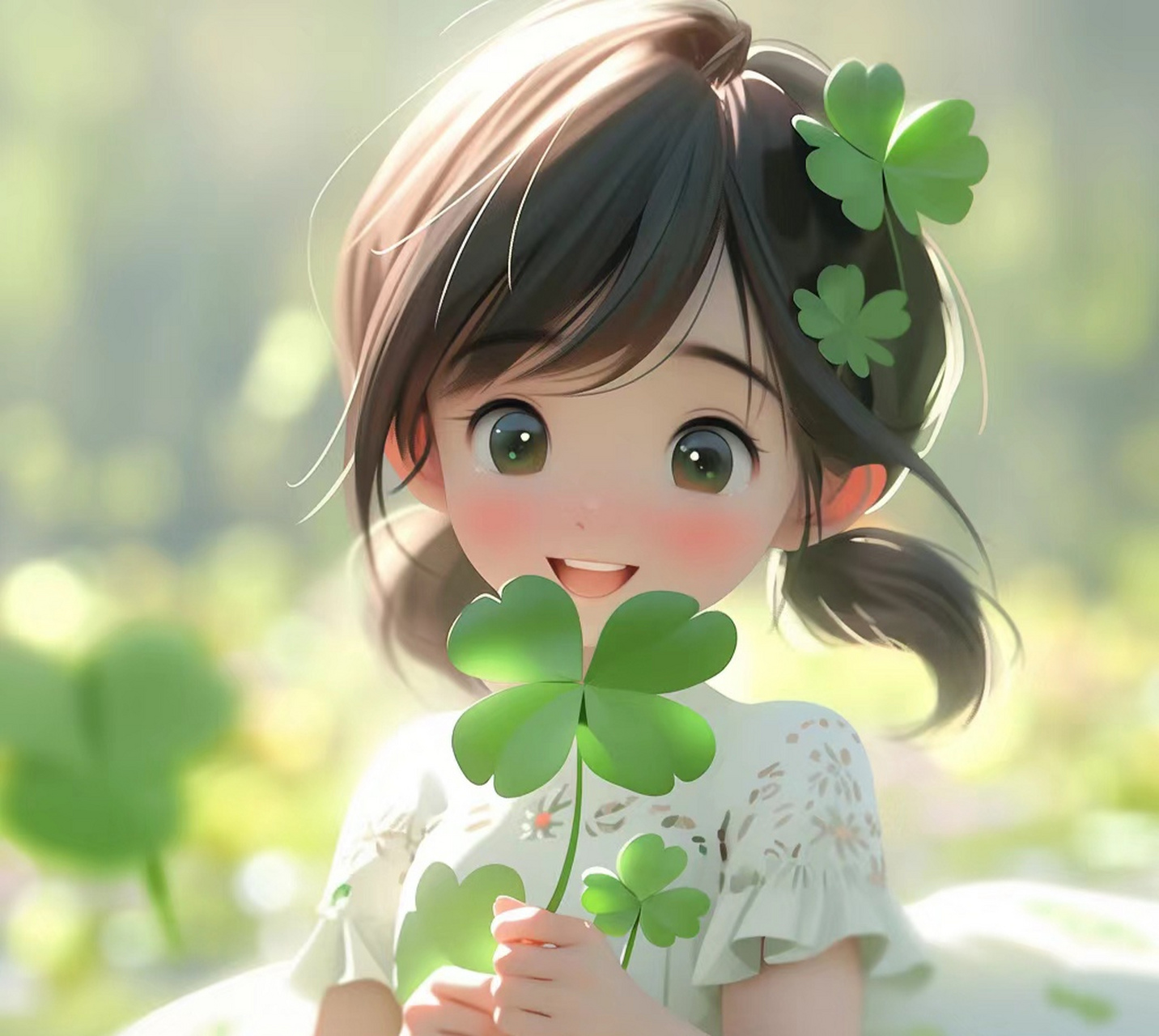 请收下你的幸运女孩