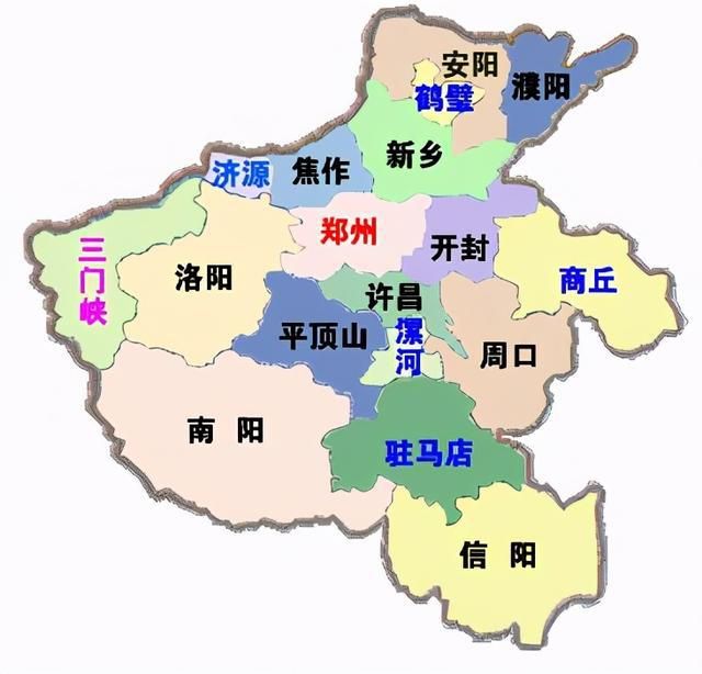 河南城市级别划定:1个新一线城市,10个3线城市,6个4,5线城市