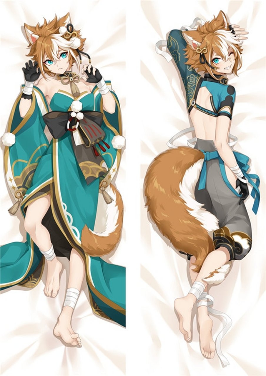 这是一个专门设计抱枕的画师[滑稽] p站画师:萌えアニメ