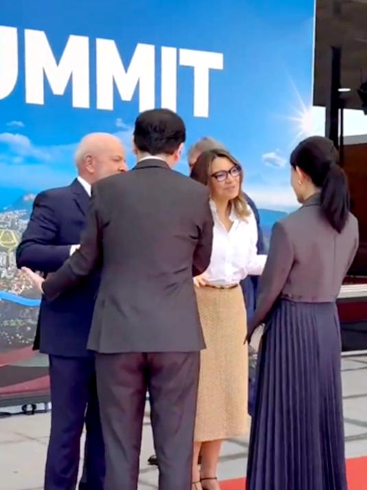 各国总理总统夫人出席g20峰会,新加坡总理夫人超秀气