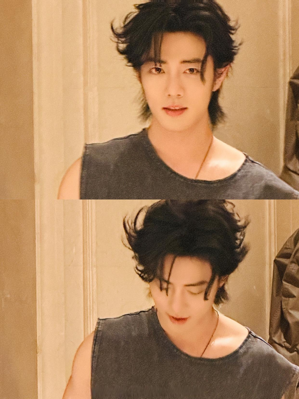 长发的肖战,向阳而生.你喜欢吗?