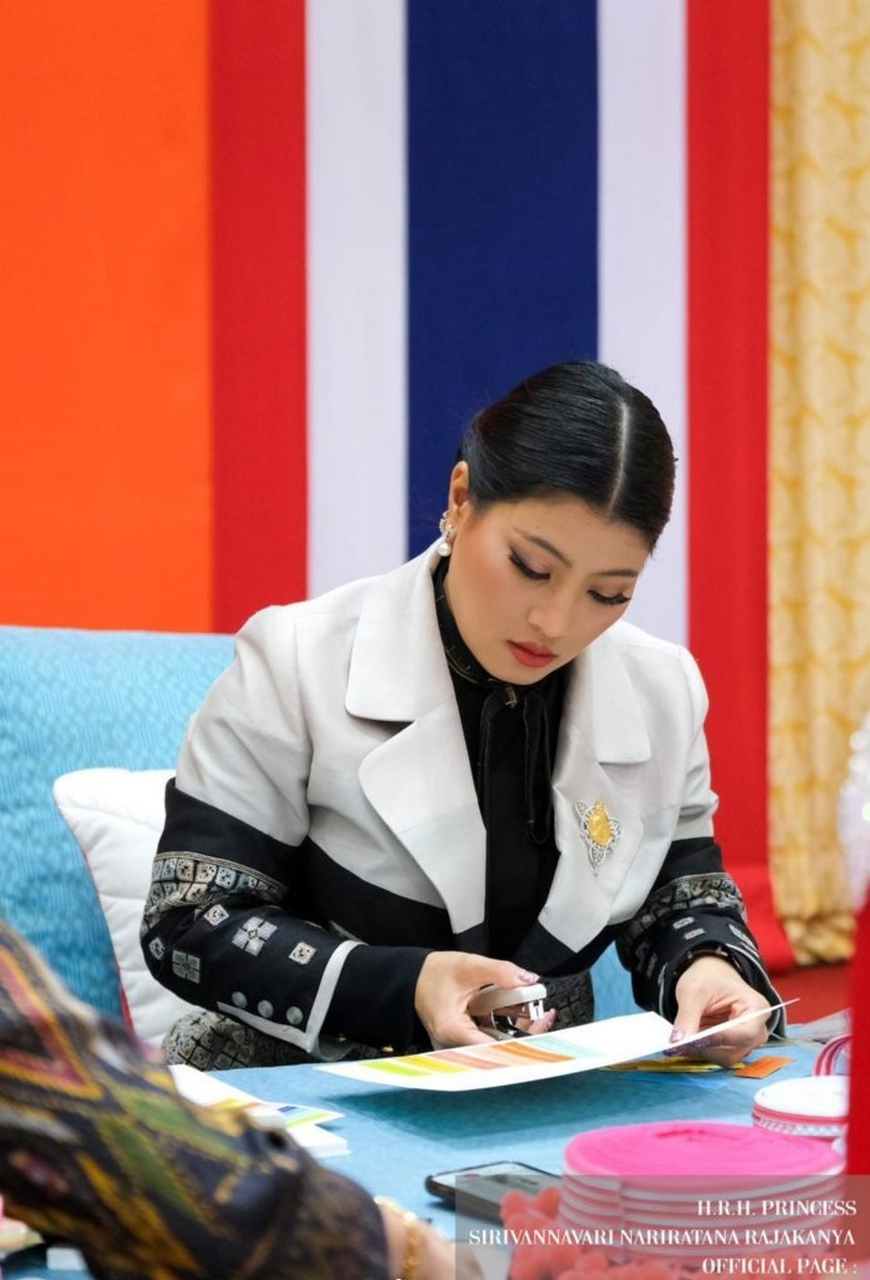 神兽小公主思蕊梵公主升职了 泰国国王玛哈任命泰国女上校思蕊梵