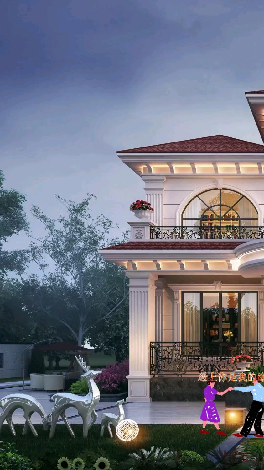 农村自建房,欧式巴洛克风格