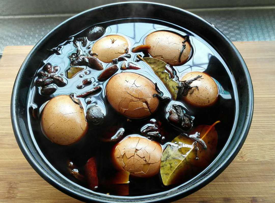 五香茶叶蛋的做法,味道绝对一觉,不吃的都能吃