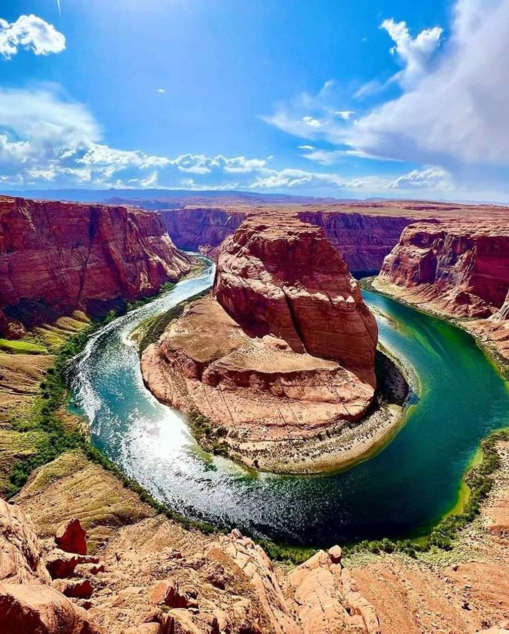 美国亚利桑那州的马蹄湾#你不知道的世界美景