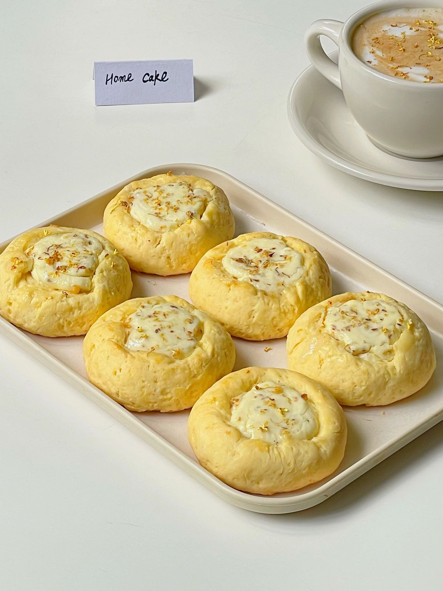 秋日限定 桂花乳酪司康冻啃太绝