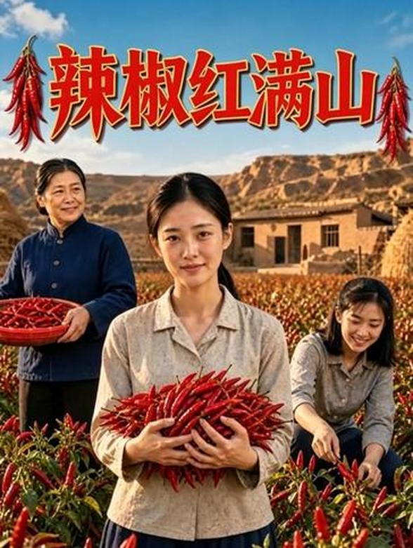 辣椒红满山封面图