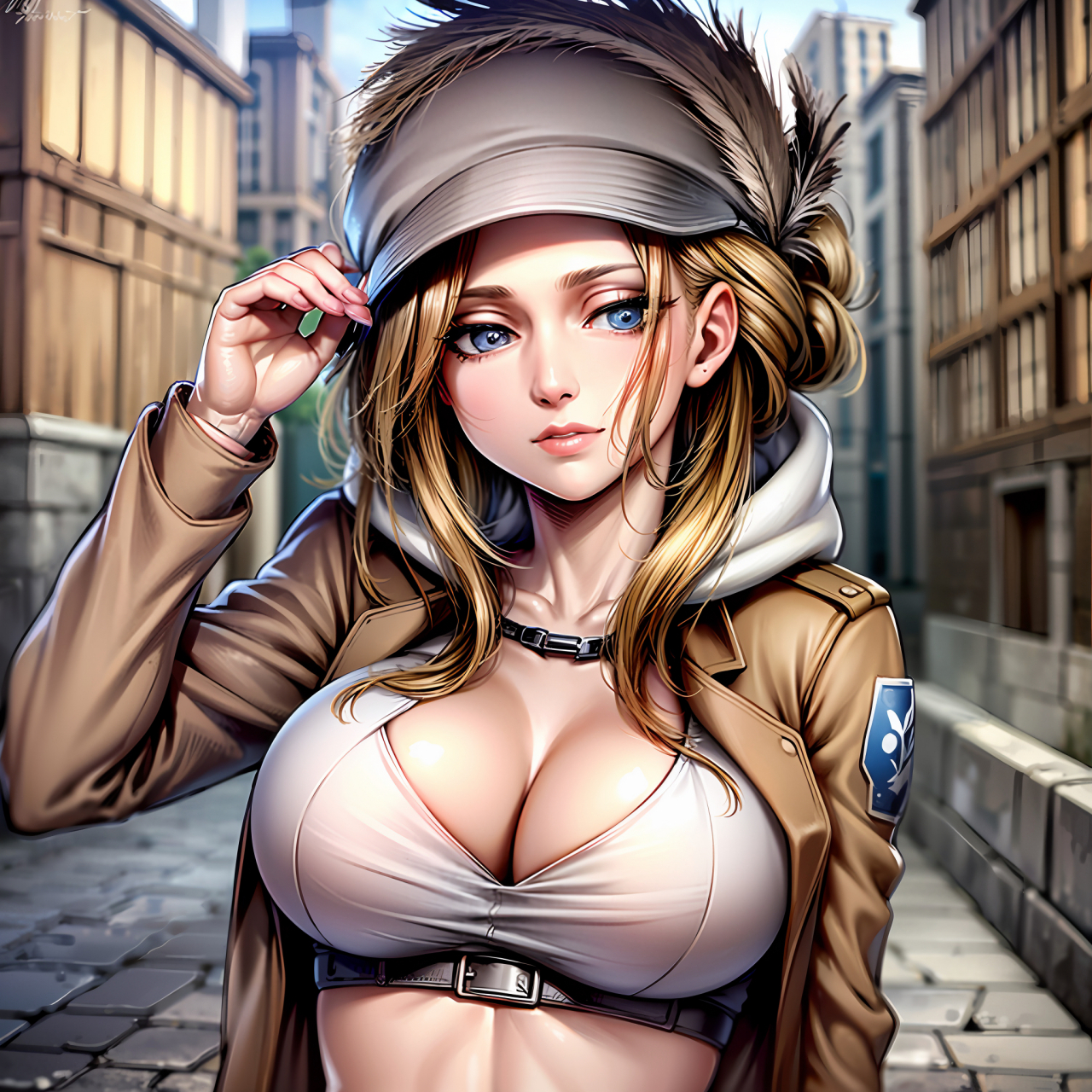 ai阿尼的画风,好像不太对啊[awsl]#进击的巨人